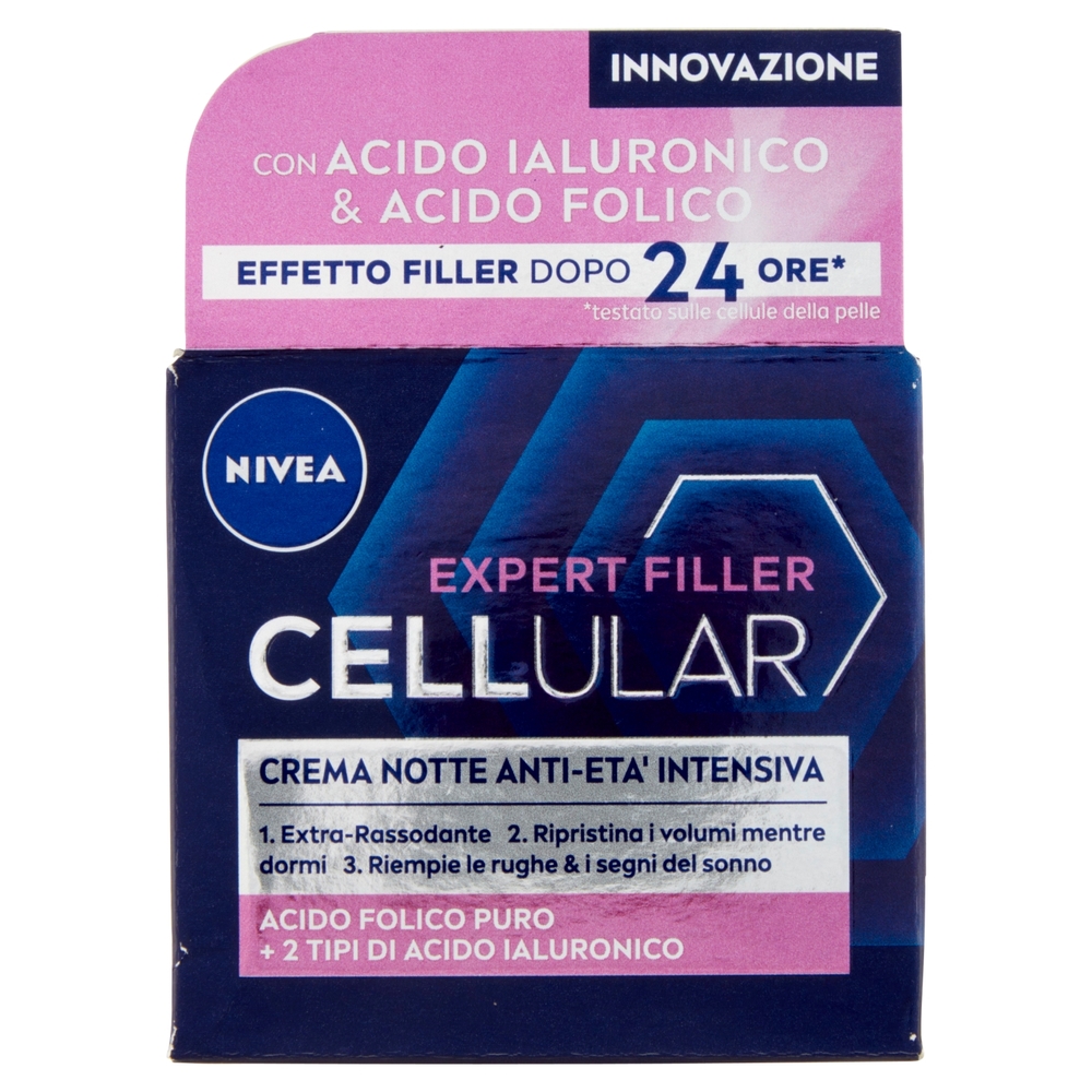 Nivea Cellular Expert Filler Crema Notte Anti-Età Intensiva 50 ml